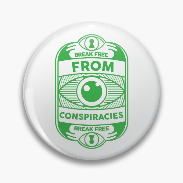 Item preview, Break free from conspiracies Anti Conspiracy Rationality designed and sold by alltheprints.
