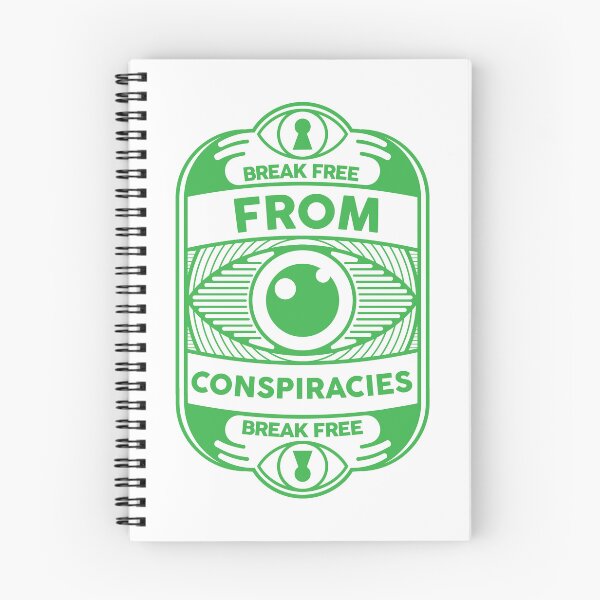 Item preview, Break free from conspiracies Anti Conspiracy Rationality designed and sold by alltheprints.