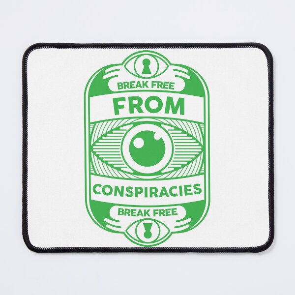 Item preview, Break free from conspiracies Anti Conspiracy Rationality designed and sold by alltheprints.