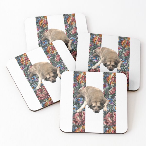 Item preview, The dog and petit point patterns - cool designed and sold by boomantique.