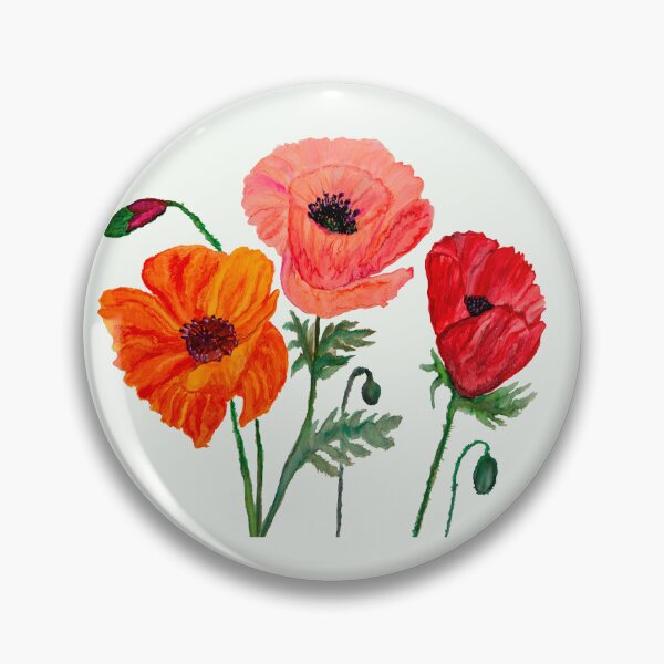 Item preview, WATERCOLORED POPPIES designed and sold by LudaNayvelt.