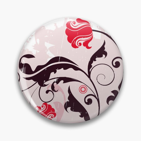 Item preview, Red Floral Art  designed and sold by Tshirtstory.