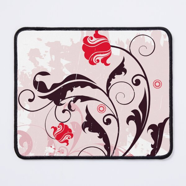 Item preview, Red Floral Art designed and sold by Tshirtstory.