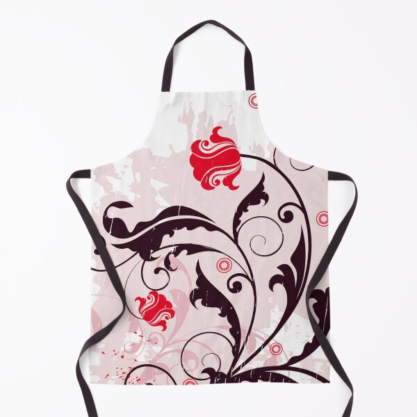 Item preview, Red Floral Art designed and sold by Tshirtstory.