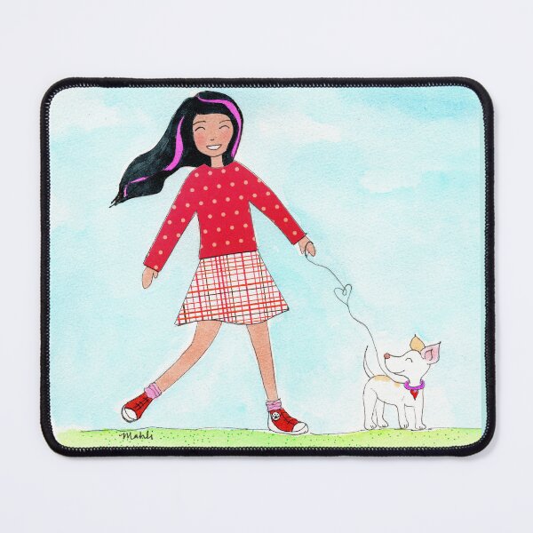 Item preview, Happy Dogwalk designed and sold by Mahli's  Artful Whimsy.