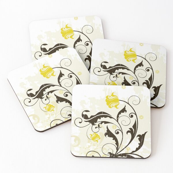 Item preview, Yellow Floral Art  designed and sold by Tshirtstory.