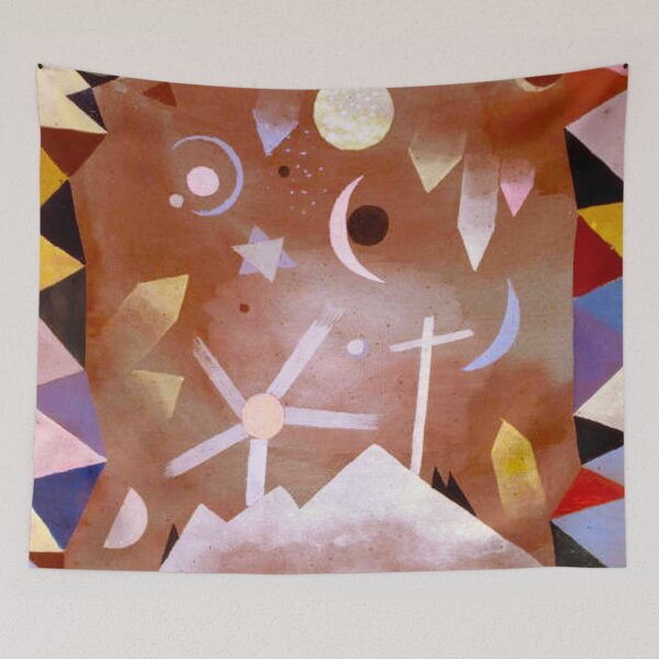 Item preview, Über Bergeshöhe by Paul Klee 1917 designed and sold by Go Logo Designs.