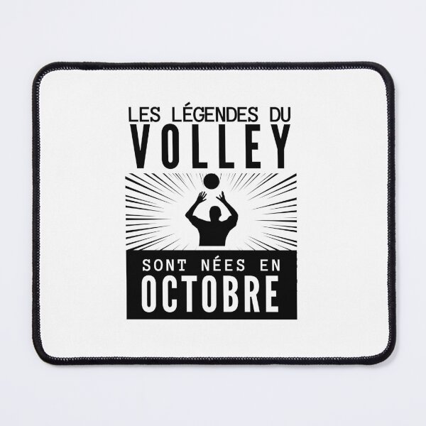 Item preview, volleyball player - volleyball legends are born in october designed and sold by RomualdGR.