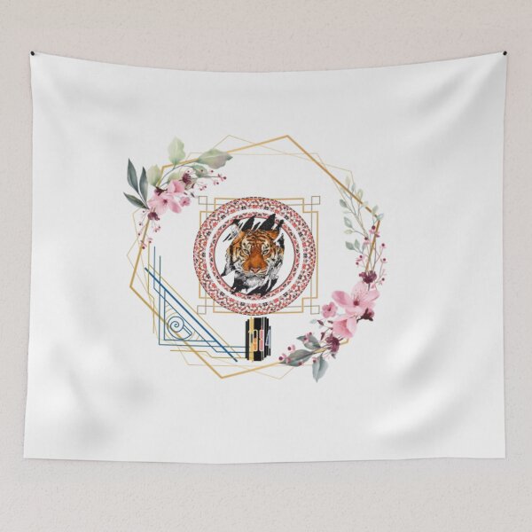 Item preview, Animal floral pattern  designed and sold by SoWavyByrd1.