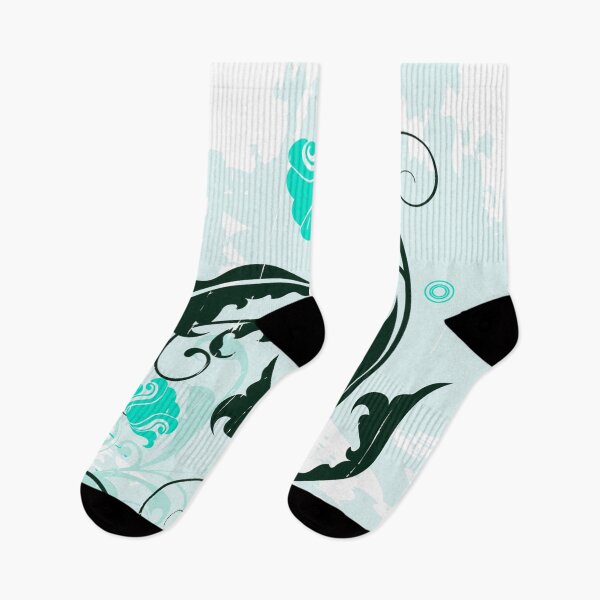 Item preview, Turquoise Floral Art  designed and sold by Tshirtstory.
