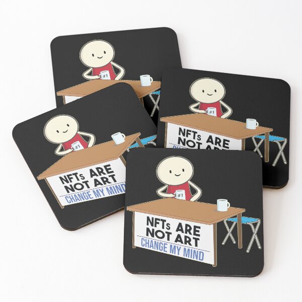 Item preview, NFTs are not art. NFT is a scam and not art designed and sold by alltheprints.