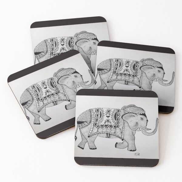 Item preview, Indian elephant designed and sold by Veronika Mihalj.
