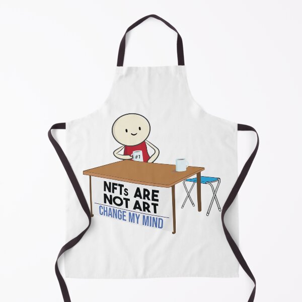 Item preview, NFTs are not art. NFT is a scam and not art designed and sold by alltheprints.