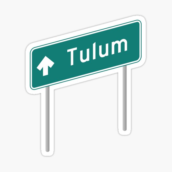 Item preview, Tulum designed and sold by WordsMaps.