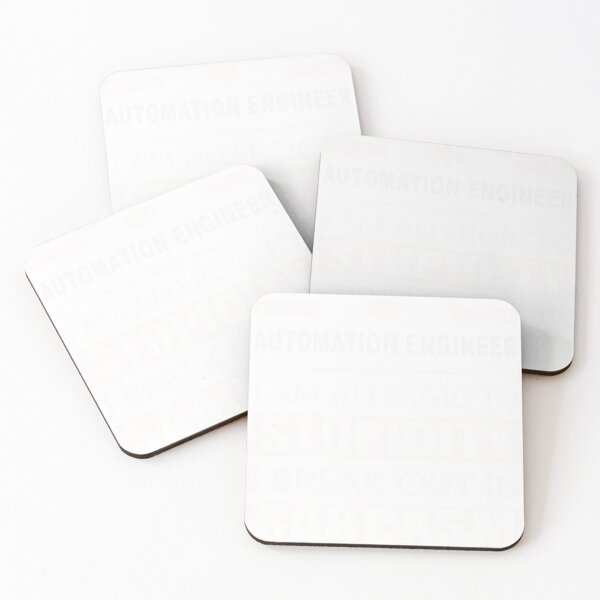 Item preview, Sarcasm White Automation Engineer designed and sold by Manveersh.