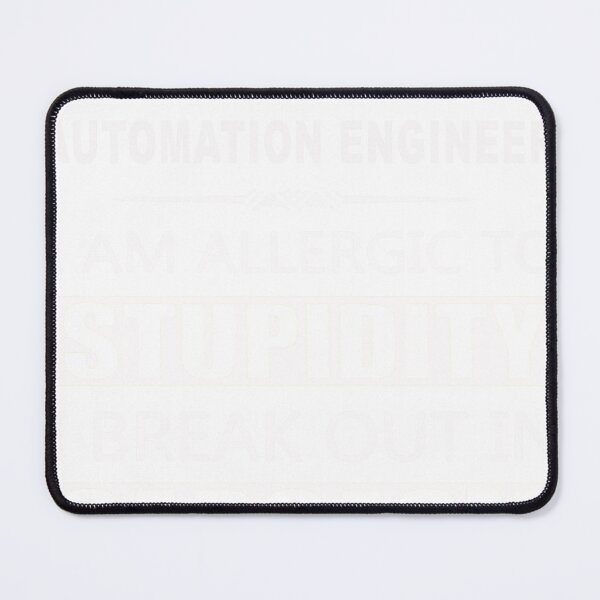 Item preview, Sarcasm White Automation Engineer designed and sold by Manveersh.
