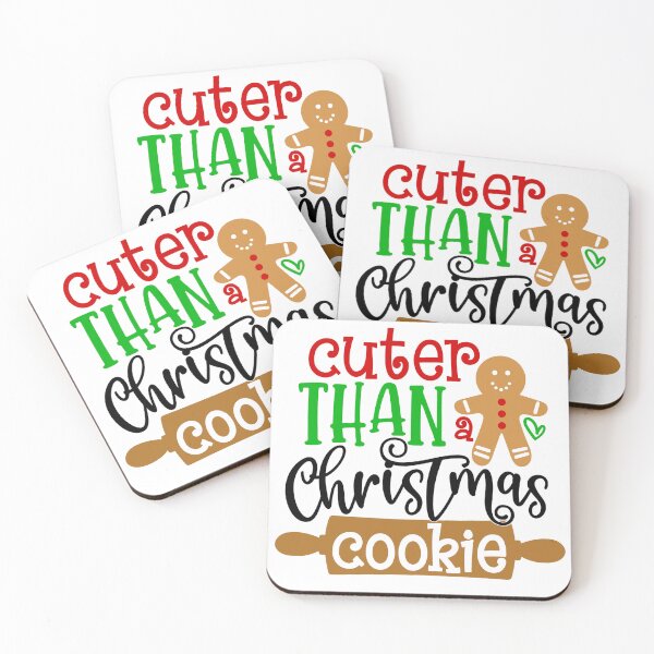 Item preview, Cuter Than A Christmas Cookie Gingerbread Man Holiday Design designed and sold by Minnesnowta.