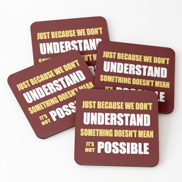 Item preview, Just Because We Don't Understand Something.... designed and sold by csfriedman.