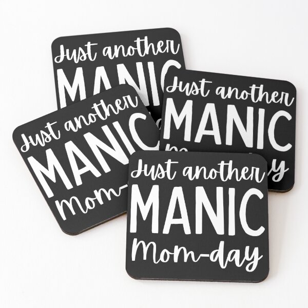 Item preview, Just Another Manic Mom-Day. Funny Mom Saying. designed and sold by That Cheeky Tee.