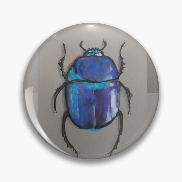Item preview, Blue scarab beetle designed and sold by MairisGallery.