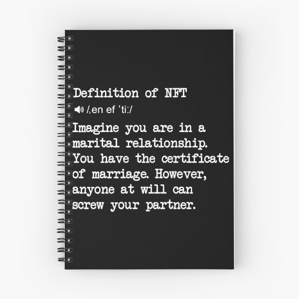Item preview, What is NFT ART? Define NFT for Beginners Dummies designed and sold by alltheprints.