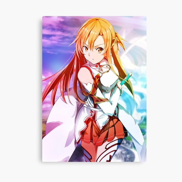 Sword Art Online Yuuki Asuna Kirito HD Print Wall Poster Scroll