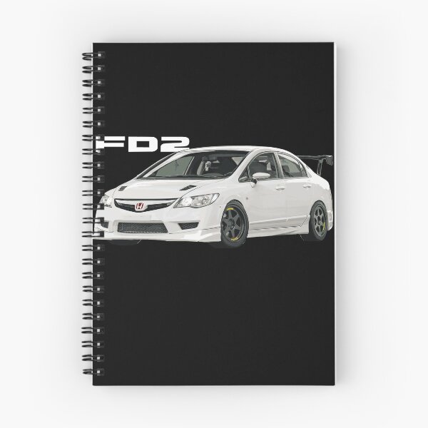 Item preview, Initial D Anime Classic JDM Spoon fd2 sedan champ white 8th gen designed and sold by cowtownCOWBOY.
