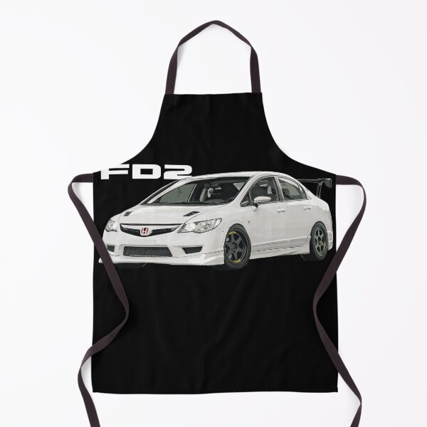 Item preview, Initial D Anime Classic JDM Spoon fd2 sedan champ white 8th gen designed and sold by cowtownCOWBOY.