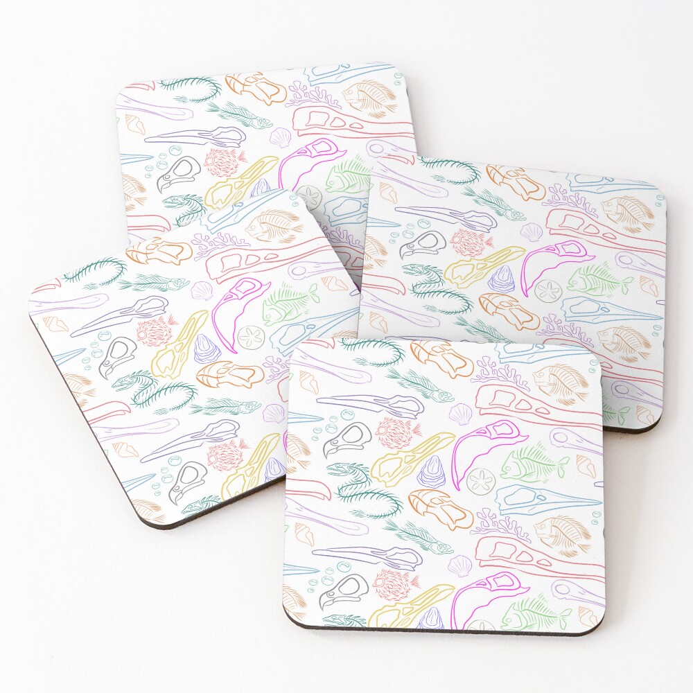 Item preview, Coasters (Set of 4) designed and sold by Ink-City.