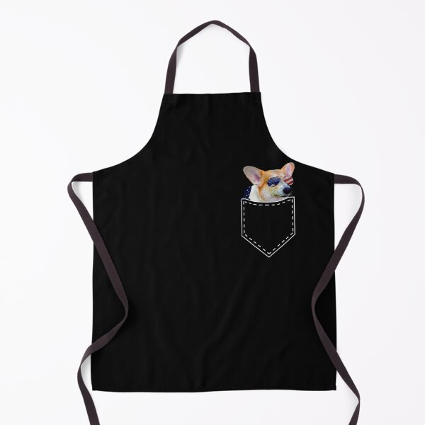 Item preview, Corgi Pocket American USA Flag Cute 4 July Corgi Dog Lover designed and sold by r-silver.