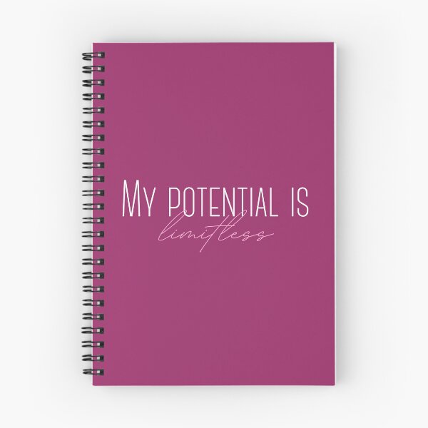 Item preview, My potential is limitless - positive affirmation designed and sold by PausePapote.