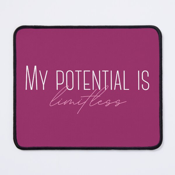 Item preview, My potential is limitless - positive affirmation designed and sold by PausePapote.