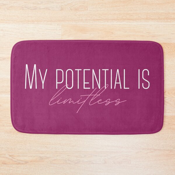 Item preview, My potential is limitless - positive affirmation designed and sold by PausePapote.