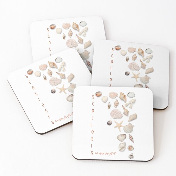 Item preview, Scoliosis Summer Seashells designed and sold by hopescoliosis.