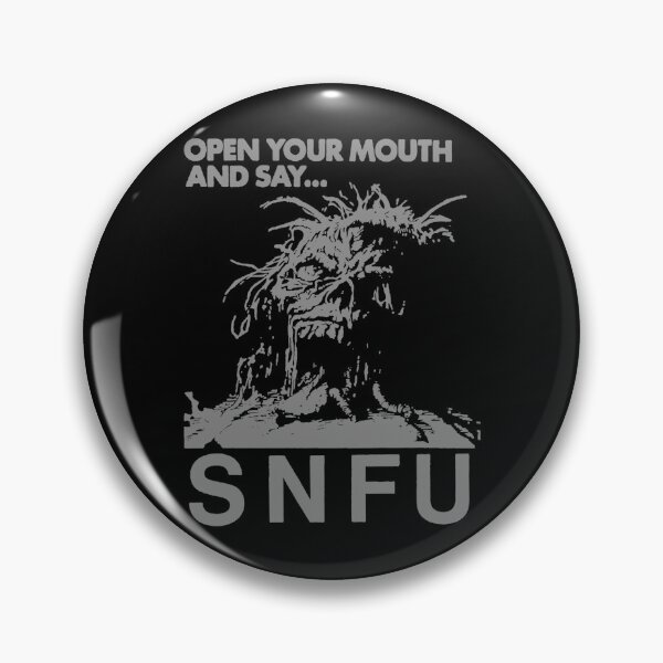 Item preview, Behavior Violence Band Tomorrow Disappear Snfu Open Your Mouth And Say Snfu Graphic Gift designed and sold by MackayEngaging.