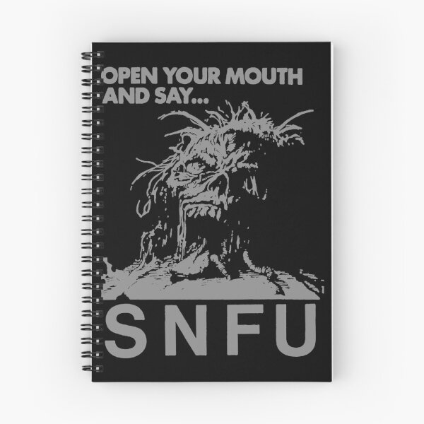 Item preview, Behavior Violence Band Tomorrow Disappear Snfu Open Your Mouth And Say Snfu Graphic Gift designed and sold by MackayEngaging.