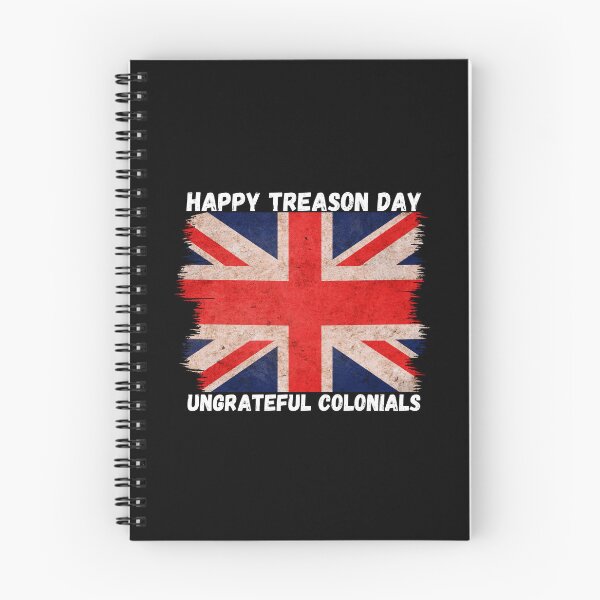 Item preview, British 4th of July Flag Happy Treason Day Ungrateful Colonials  designed and sold by JoshBulky.