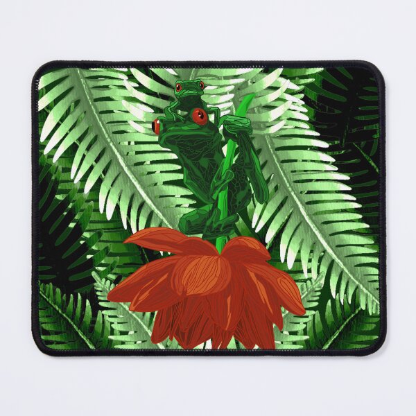 Item preview, Red-eyed frog, tree frog, frog designed and sold by AvotArt.