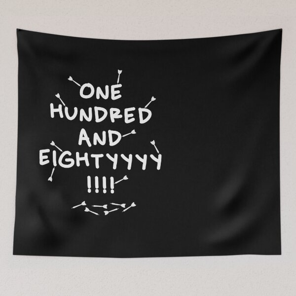 Item preview, onehundredandeightyyyyyy 180 darts perfect throw designed and sold by OVMEngemann.
