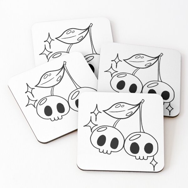 Item preview, skull cherries designed and sold by shoptocka.