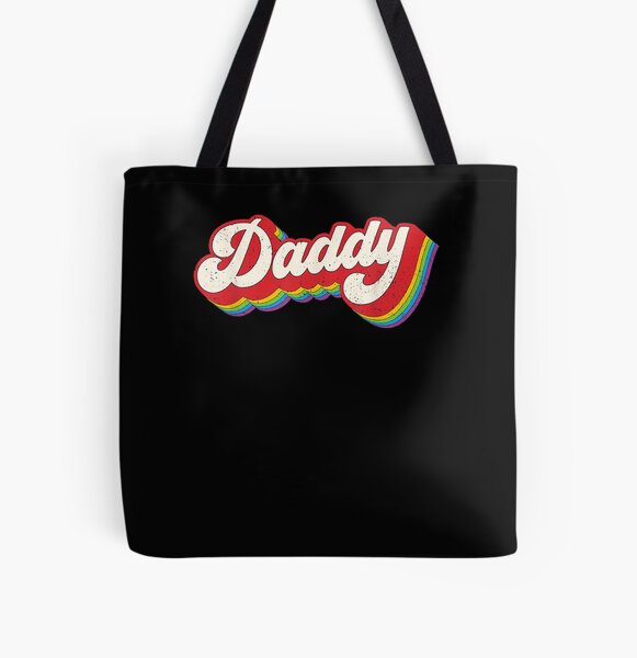 LGBT Pride Daddy Tiger Rainbow Best Dad Ever Father's Day Tote Bag