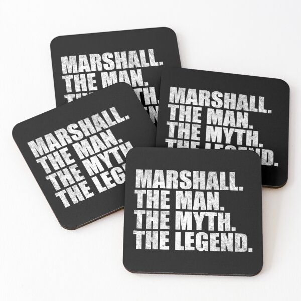Artikelvorschau, Marshall Name Marshall Der Mann Der Mythos Die Legende entworfen und verkauft von Teelogic.