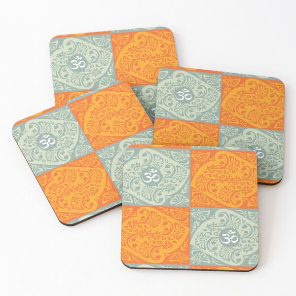 Item preview, Aum Symbol in Elegant Floral Pattern designed and sold by ZOXOFO.
