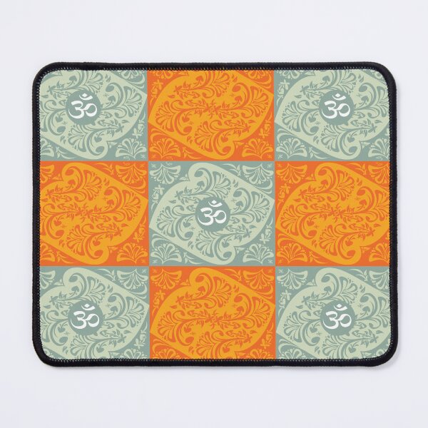 Item preview, Aum Symbol in Elegant Floral Pattern designed and sold by ZOXOFO.
