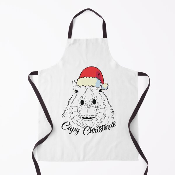 Item preview, Capy or Huppy Christmas Capybara Holidays Santa Design designed and sold by alltheprints.