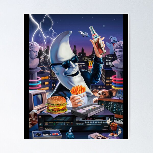 80s マクドナルド マックトゥナイト 3D Lenticular Poster