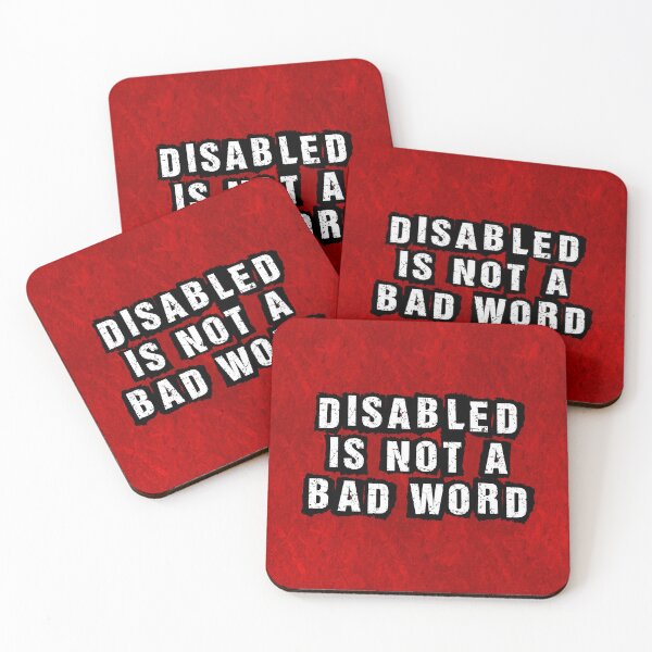 Item preview, Disabled is not a bad word designed and sold by M. Stringer.
