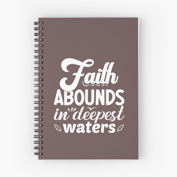 Item preview, faith abounds in deepest water stranger things shirt  designed and sold by MONDART.