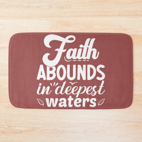 Item preview, faith abounds in deepest water stranger things shirt  designed and sold by MONDART.