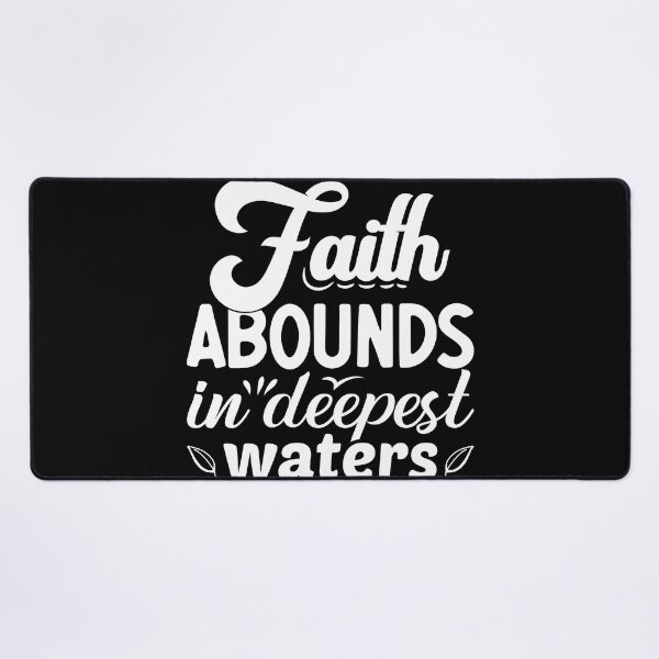 Item preview, faith abounds in deepest water stranger things shirt  designed and sold by MONDART.